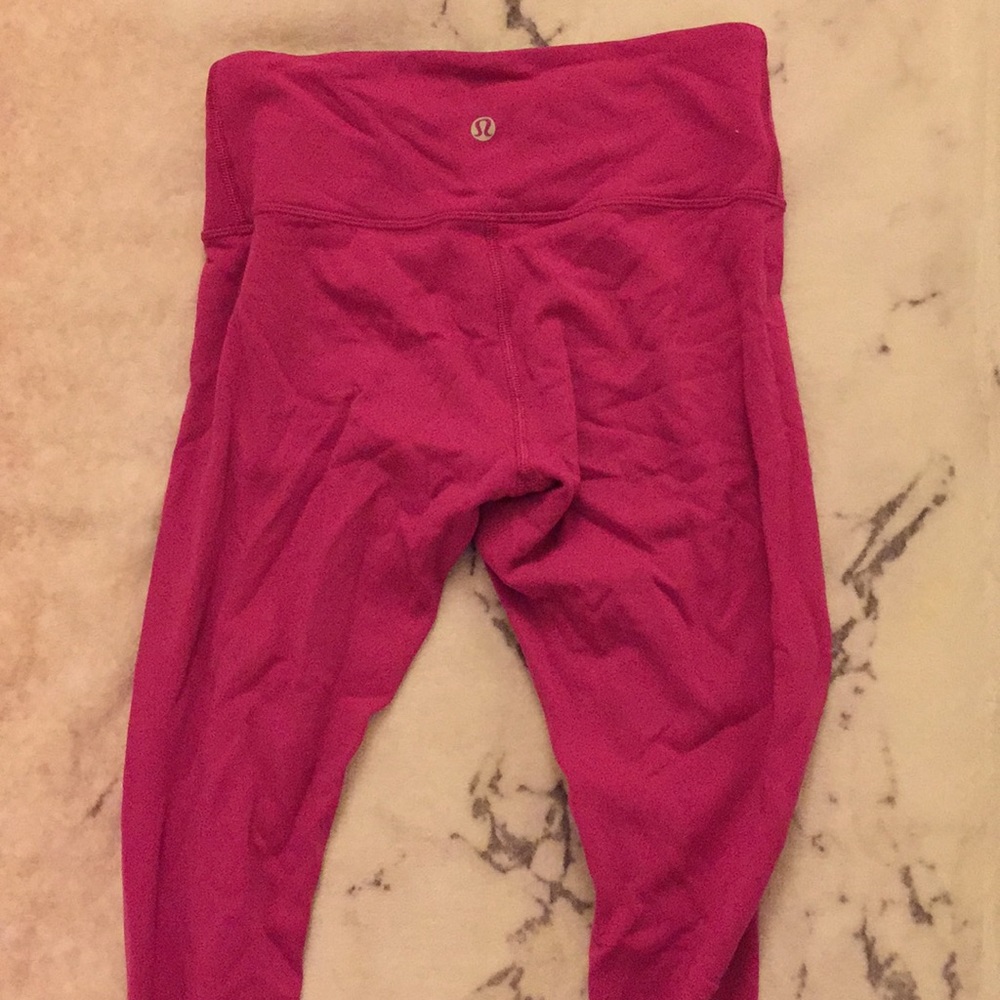 Lululemon Wunder Under Pant Raspberry (Reversible) - image 3